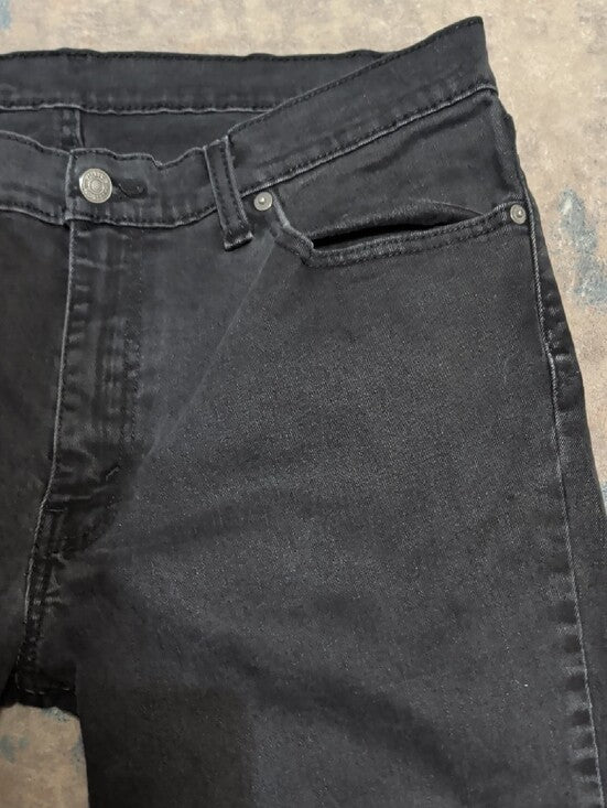 Levi's Black Skinny Jeans - Classic Slim Fit - Men's W34"X28" US