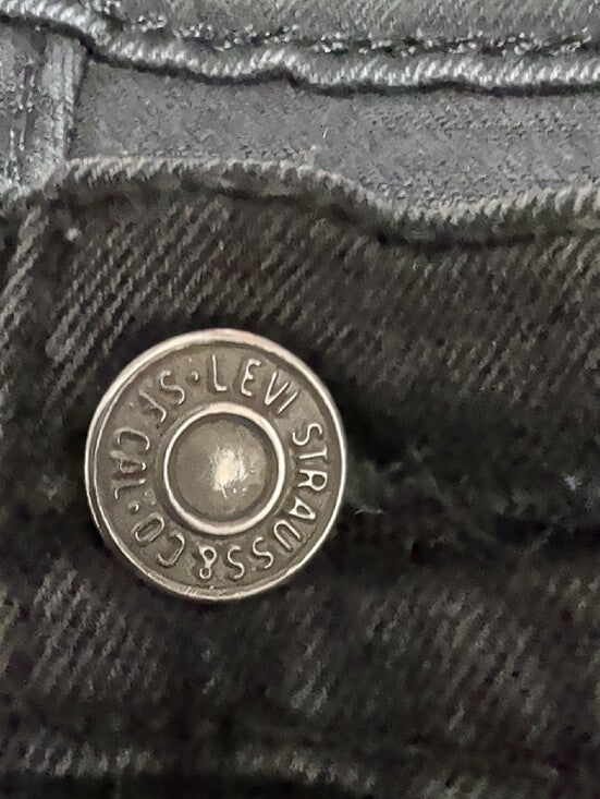 Levi's Black Skinny Jeans - Classic Slim Fit - Men's W34"X28" US