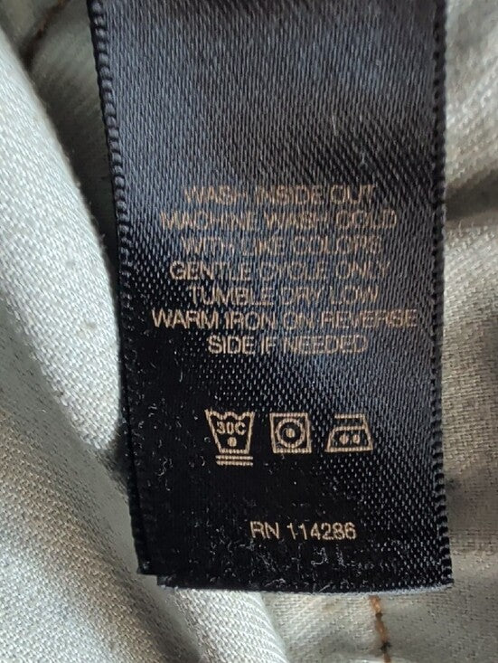 Frye Men's Straight-Leg Dark Blue Jeans W34"