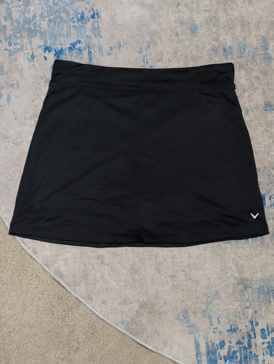 Callaway Black Women's Golf Skort - Minimal Athletic Design Women's Large US