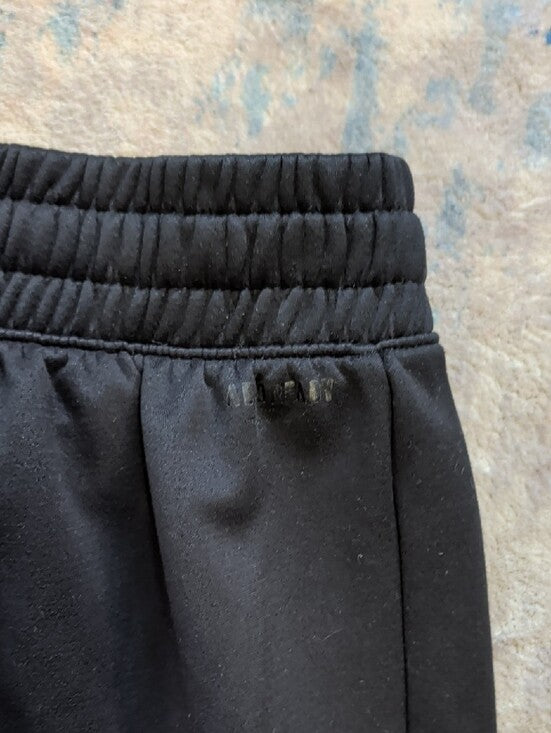 adidas Black Joggers with White Logo Sweatpants Men's XL