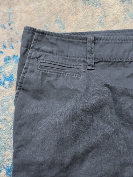 Old Navy Men's Dark Charcoal Straight-Leg Chinos 38x32