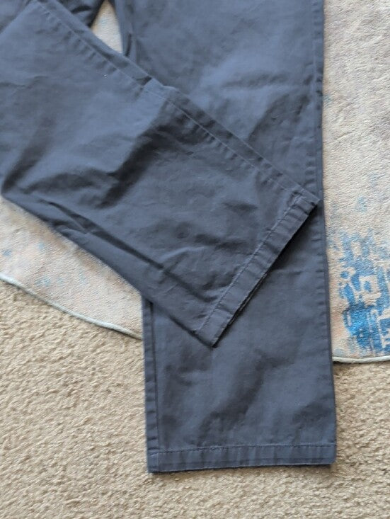 Old Navy Men's Dark Charcoal Straight-Leg Chinos 38x32