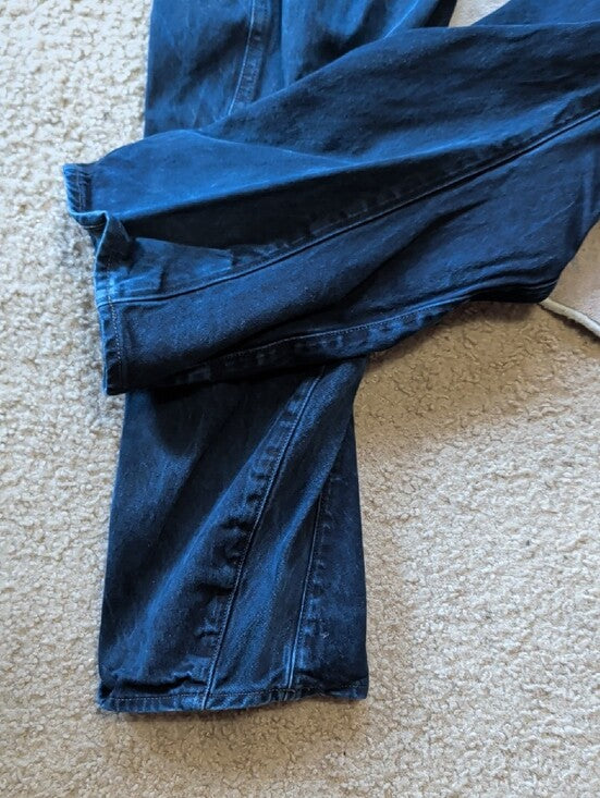 G-Star Slim Straight Jeans in Dark Blue Men's 36x35 US