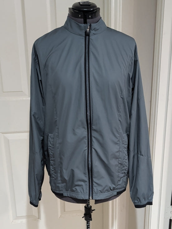 adidas Climaproof Windbreaker Jacket in Slate Gray Men's Medium
