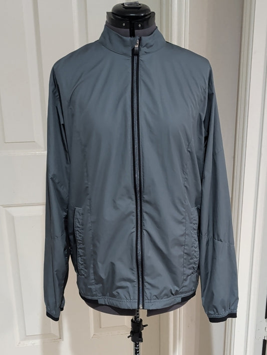 adidas Climaproof Windbreaker Jacket in Slate Gray Men's Medium