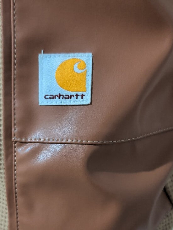 Carhartt WIP Two-Tone Tan and Brown Flare Pants Women's Medium