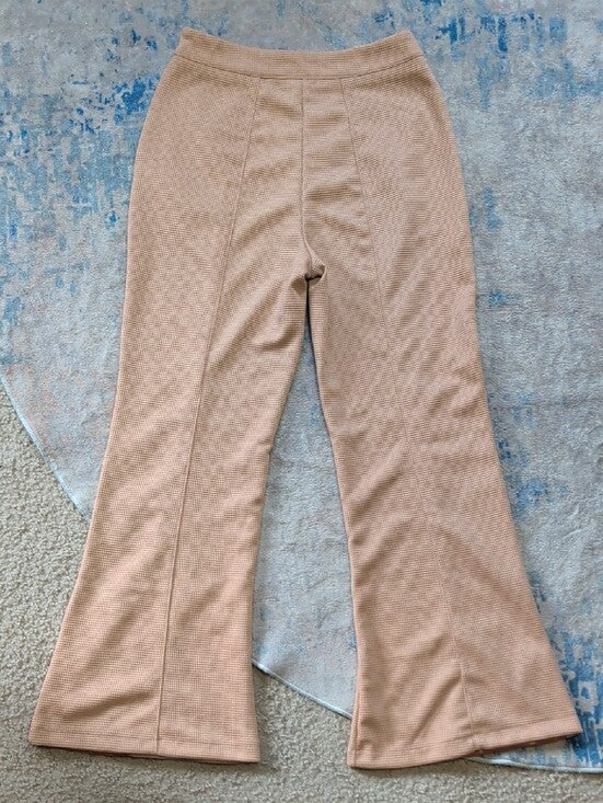 Carhartt WIP Two-Tone Tan and Brown Flare Pants Women's Medium