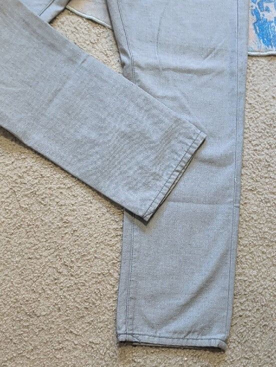 Sean John Retro Light Gray Cargo Trousers Mens W38" 100% Cotton