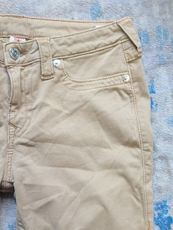 True Religion Straight Leg Jeans in Beige Men's W31"