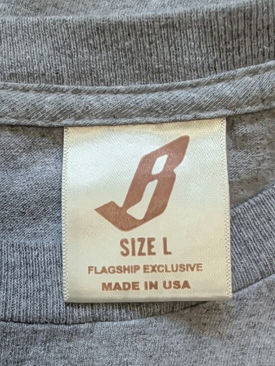 Billionaire Boys Club Gray Graphic Crop Rocketman Tee Size Large Unisex