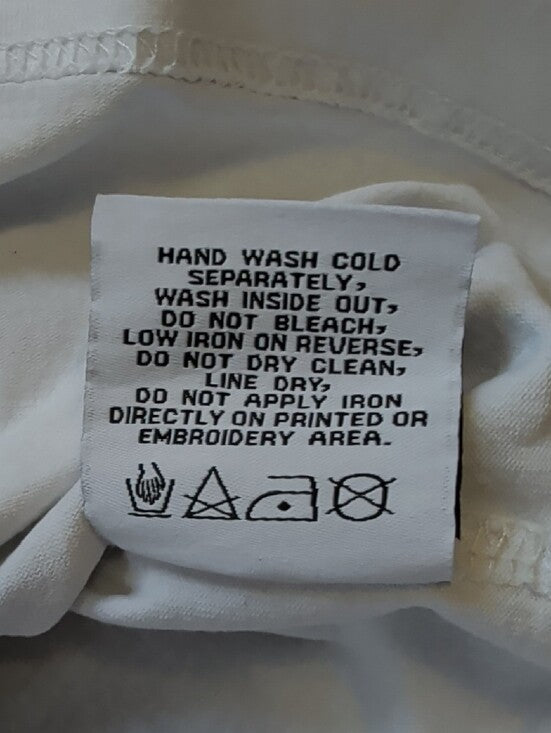 Billionaire Boys Club White Graphic Crewneck T-Shirt w Small Astronaut Print Men's Medium