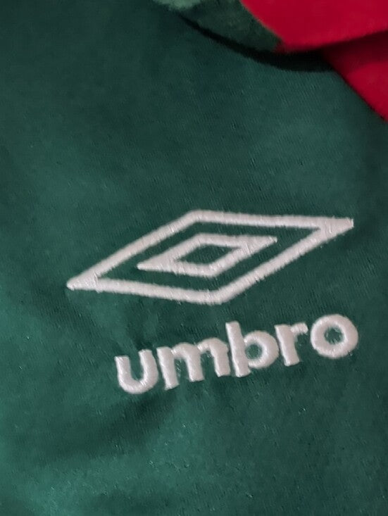Umbro Mexico Green And Red Soccer Jersey Women's Large Like New