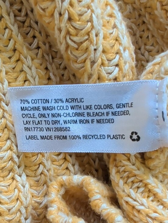Wild Fable Relaxed V-Neck Button Cardigan in Mustard Women's XL