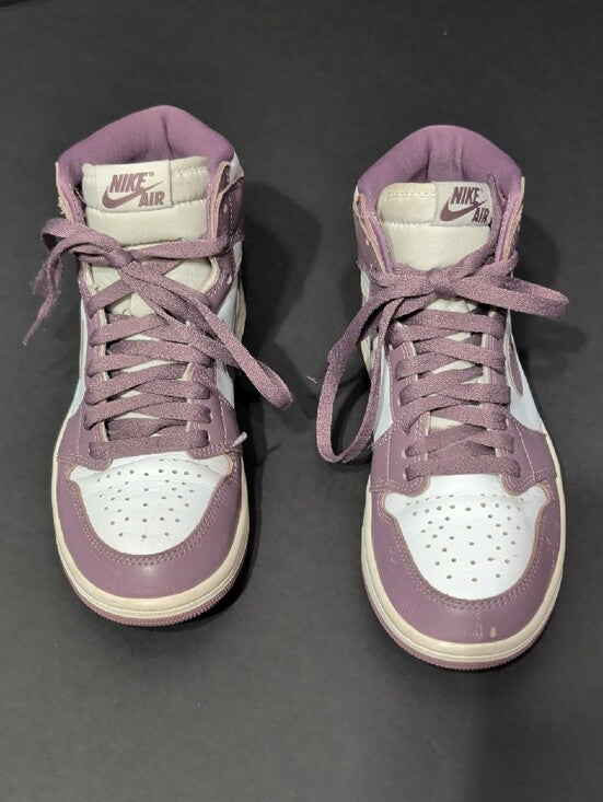 Nike Air Jordan 1 Retro High OG "Mauve" (Sky J Mauve / White) Sneakers Women's 7 US/ 6 UK