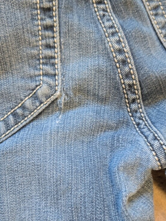 Miss Me Faded Blue Skinny Jeans Women's 29 US