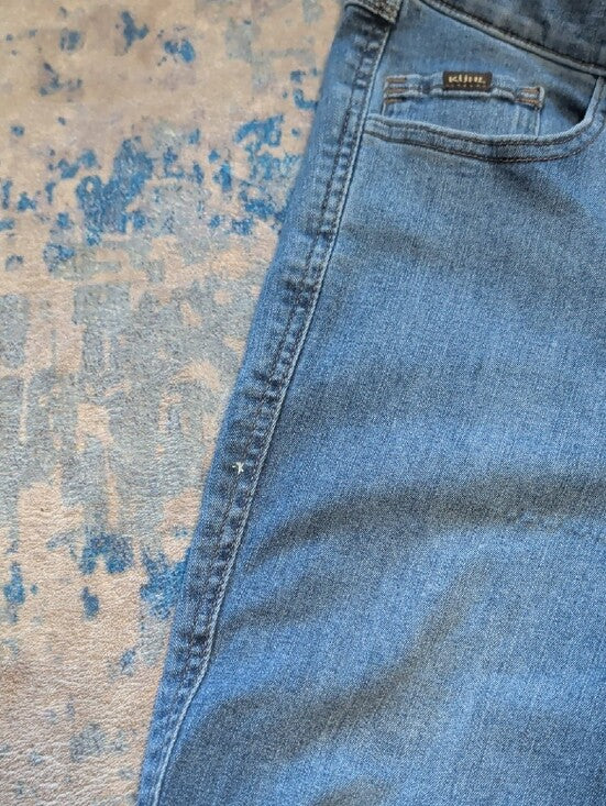 Kuhl Women's Blue High-Rise Stretch Jeans 12 Regular US