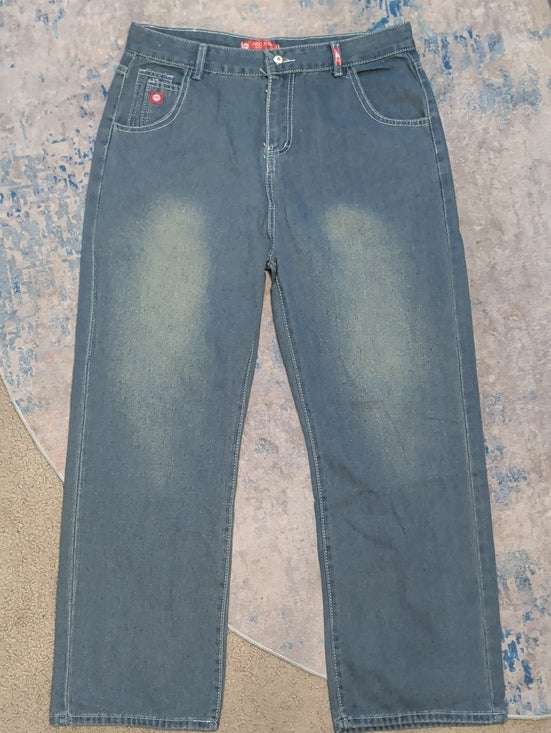 JNCO Relaxed Fit Men's Jeans in Faded Blue 3XL