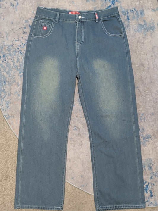JNCO Relaxed Fit Men's Jeans in Faded Blue 3XL