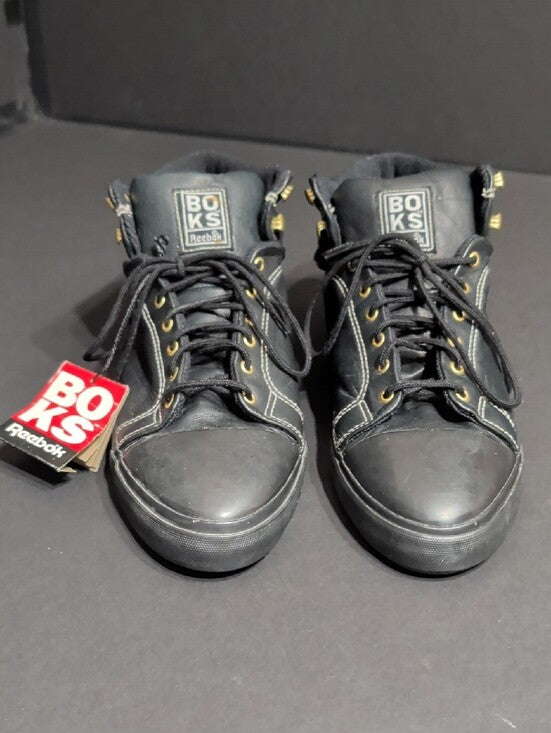 Retro Reebok BOKS Black High-Top Men's Sneakers Size 11 US/ 8.5 UK