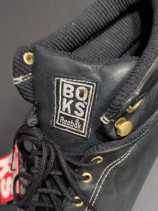 Retro Reebok BOKS Black High-Top Men's Sneakers Size 11 US/ 8.5 UK