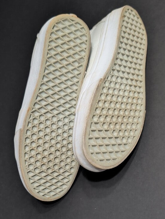 Vans White High-Top Canvas Sneakers Men's 8 US/ Women's 9.5 US