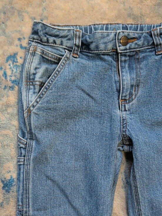 Classic Carhartt Kids Light Blue Bootcut Jeans Boys 7 US