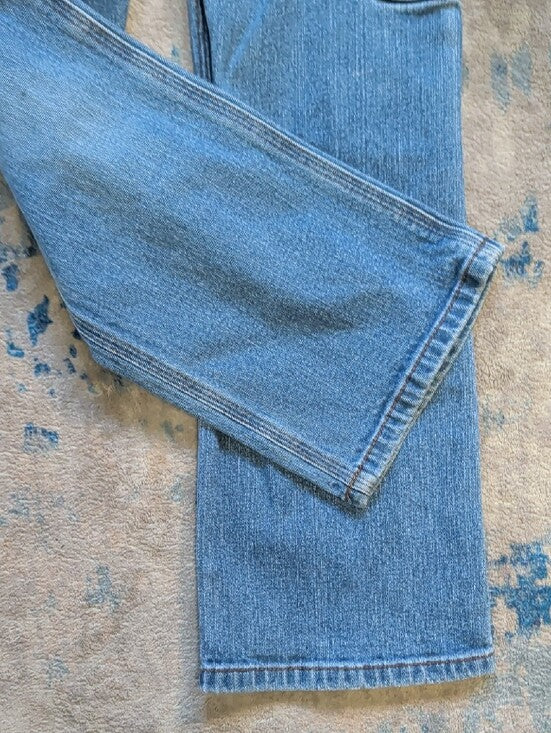 Classic Carhartt Kids Light Blue Bootcut Jeans Boys 7 US
