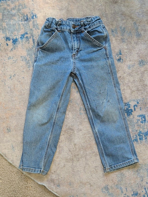 Carhartt Kids Relaxed Denim Jeans in Light Blue Boys 4T US