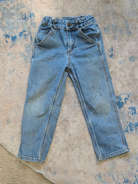 Carhartt Kids Relaxed Denim Jeans in Light Blue Boys 4T US
