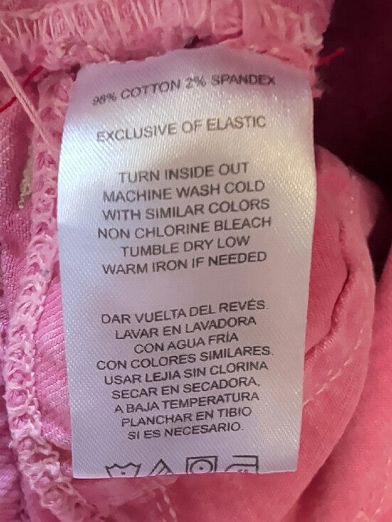 True Religion Kids Pink Cargo Shorts with Flap Pockets Girls 10 US
