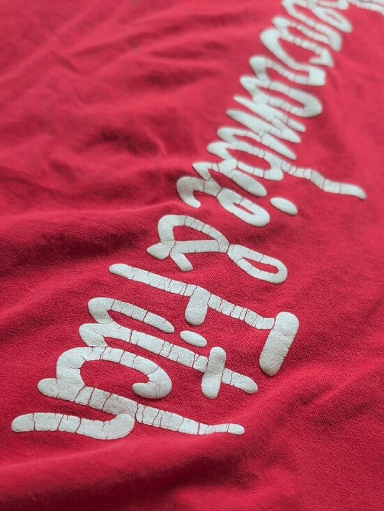 Abercrombie & Fitch Kids Red Short Sleeve Logo Tee Girls Medium