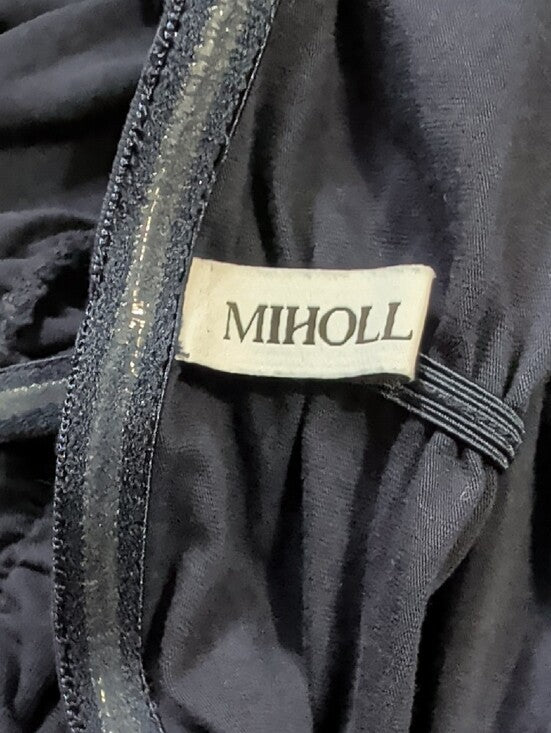 Miholl Strapless Navy Jumpsuit with Pockets Women's Medium