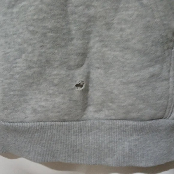 Puma Children's Hoodie Sweatshirt in Gray and White size L