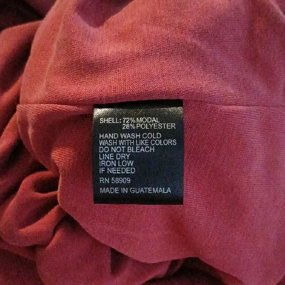 Gianni Bini Chic Deep Red V-Neck Bodysuit size L