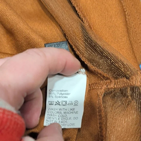 Orange Shein Mesh Cut-out Dress size XS