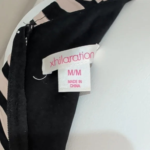 Xhilaration Zebra Print Mini Dress