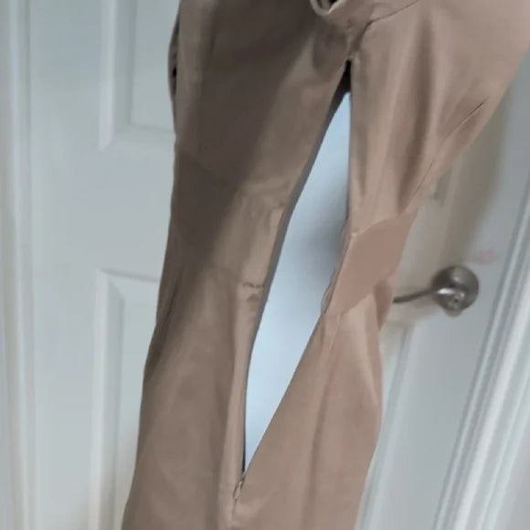 Vintage Alexia Admor Tan Button-Front Mini Dress Women's 10