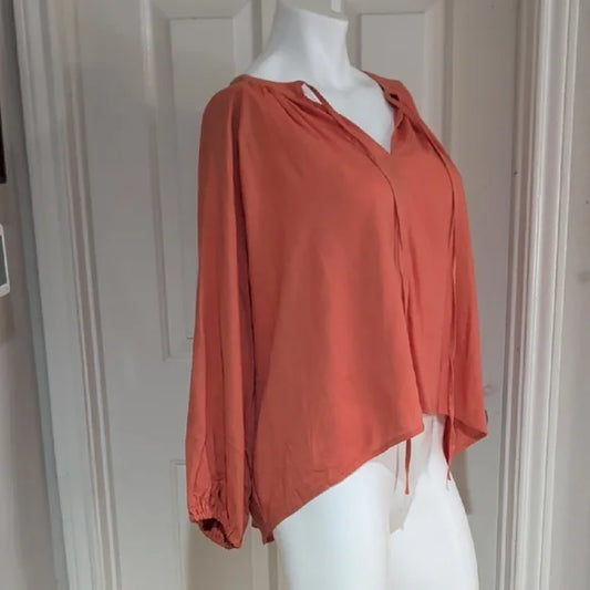 a new day Women's Terracotta Blouse Medium