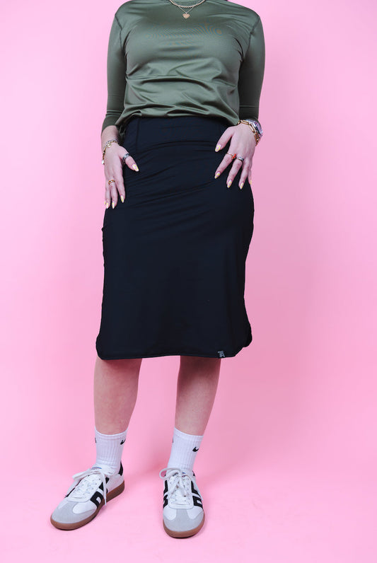 Recycled All Day Active Skirt - Black